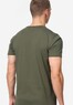 Футболка lonsdale cadamstown olive/white