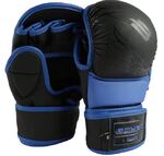 Перчатки MMA BoyBo Вингс/Wings черно-синий