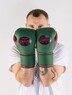 ПЕРЧАТКИ БОКСЕРСКИЕ LEADERS LS LONG VELCRO CUSTOM GN/RD/BK