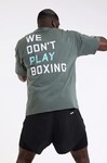 Футболка Boxraw We Don't Play Boxing зеленая