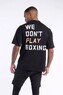 Футболка Boxraw We Don't Play Boxing черная
